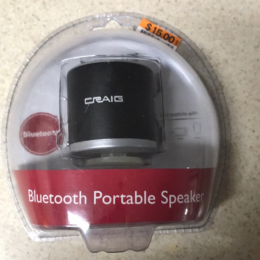 NWT Craig Bluetooth Portable Speaker